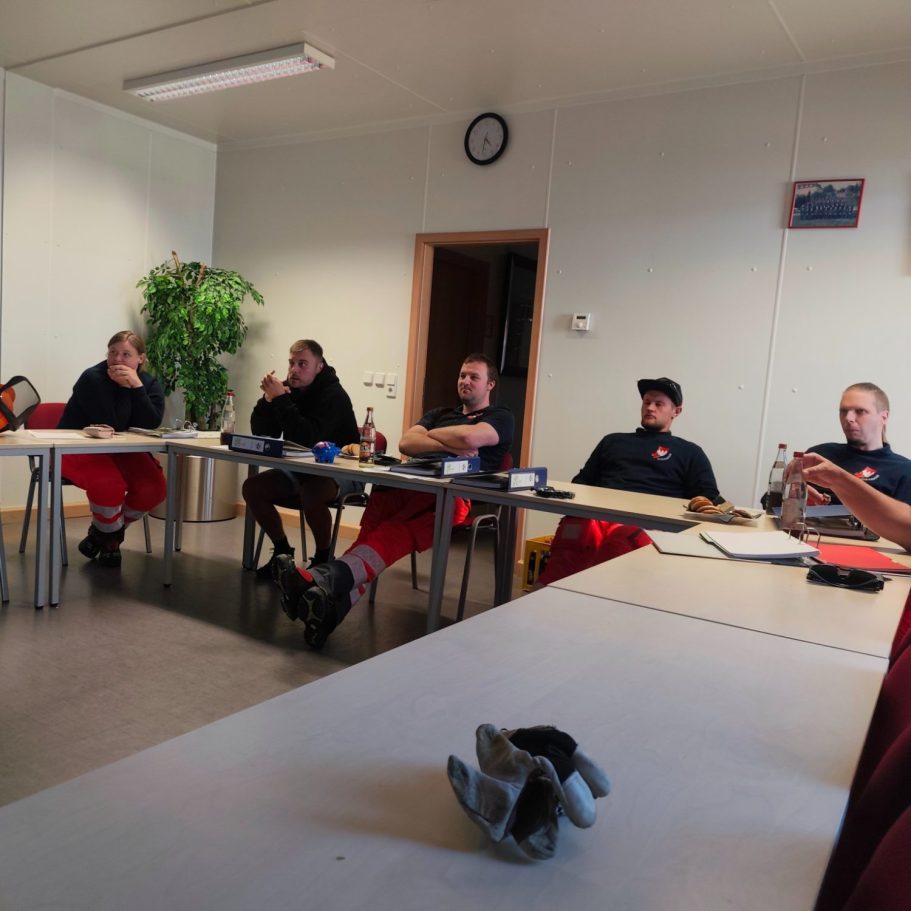 In House Schulung beim BRK Schwabach